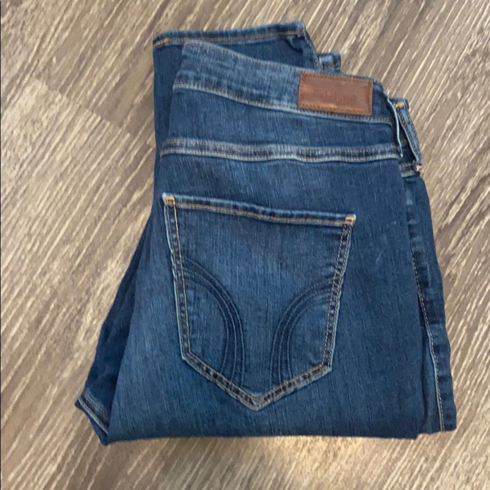 Hollister curvy high rise super skinny jeans